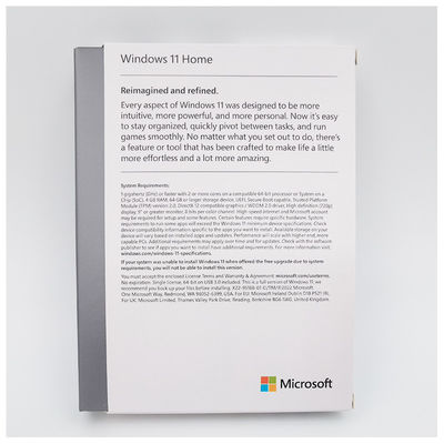 Windows 11 Home Full Version USB English Retail Box for PCs Global Market