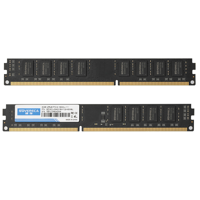 RAM DDR3 4GB 1600MHz UDIMM 1.5V পাওয়ার সাপ্লাই JEDEC স্ট্যান্ড ডিজাইন নন-ইসিসি