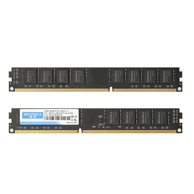 RAM DDR3 8GB 1600MHz UDIMM JEDEC স্ট্যান্ডার্ড 1.5V নন ইসিসি Ddr3 SDRAM UDIMM 1600MHz