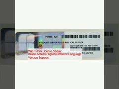 উইন ১১ প্রো লাইসেন্স স্টিকার ইতালীয়,কোরিয়ান,ইংরেজি,বিভিন্ন ভাষার সংস্করণ সমর্থন