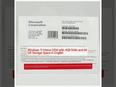 উইন্ডোজ 11 হোম ওএম 4 জিবি র্যাম এবং 64 জিবি স্টোরেজ স্পেস সহ ইংরেজিতে